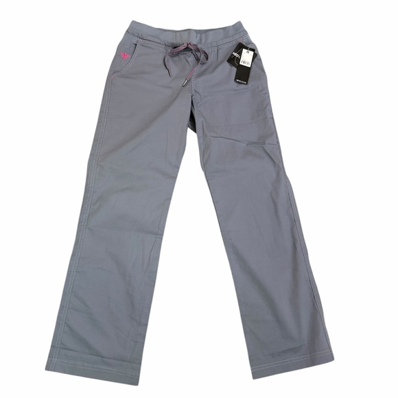 NWT Med Couture Scrub Set | Grey/Pink | 3 Pocket Top (XXS) & Scrub Pants (XSP) - Picture 7 of 12